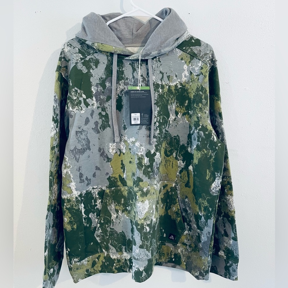NWT Alpine Design Men’s Camo Hoodie L